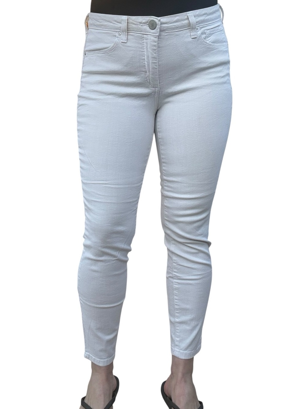 Maison Jules white skinny ankle size 6